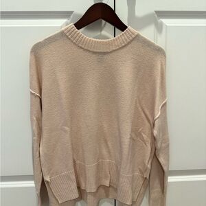 H&M Soft Beige Crew Neck Sweater